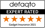 A five star Defaqto rating badge